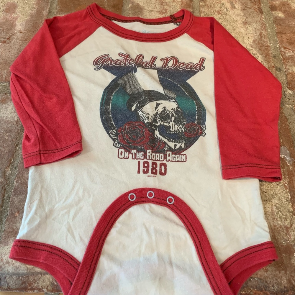 Rowdy Sprout Grateful Dead onthe Road Again Onesie